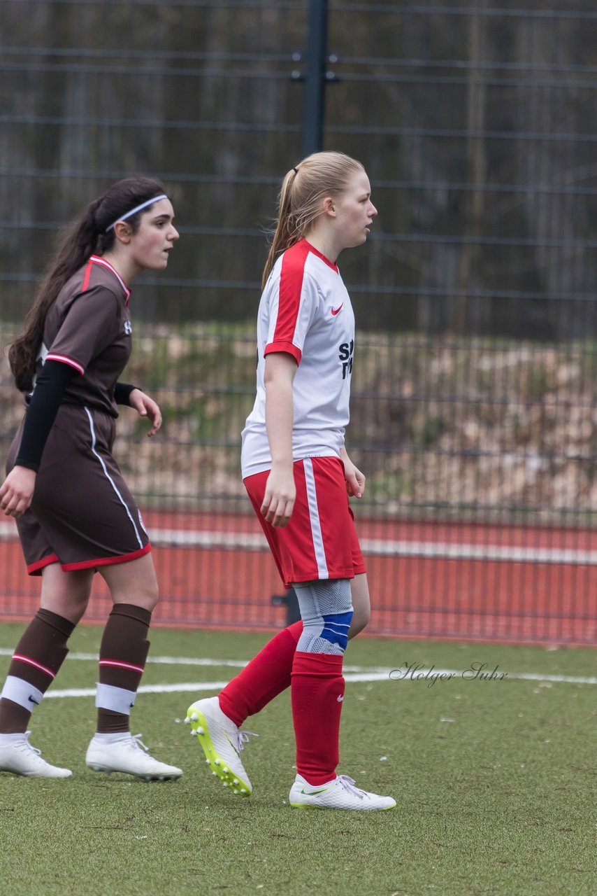 Bild 316 - B-Juniorinnen Walddoerfer - St.Pauli : Ergebnis: 4:1